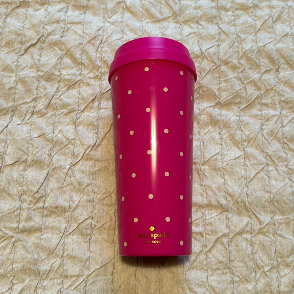 Kate Spade New York Thermal Mug Larabee Dot Pink
